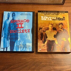Menace II Society and Boyz n the Hood DVD Set